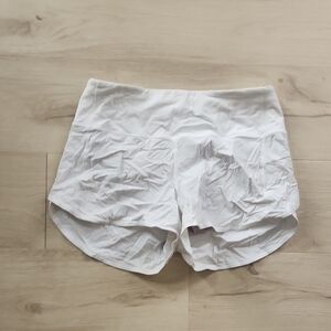 Women's White Shorts Lululemon Speed Up Hr 3.5" Inseam